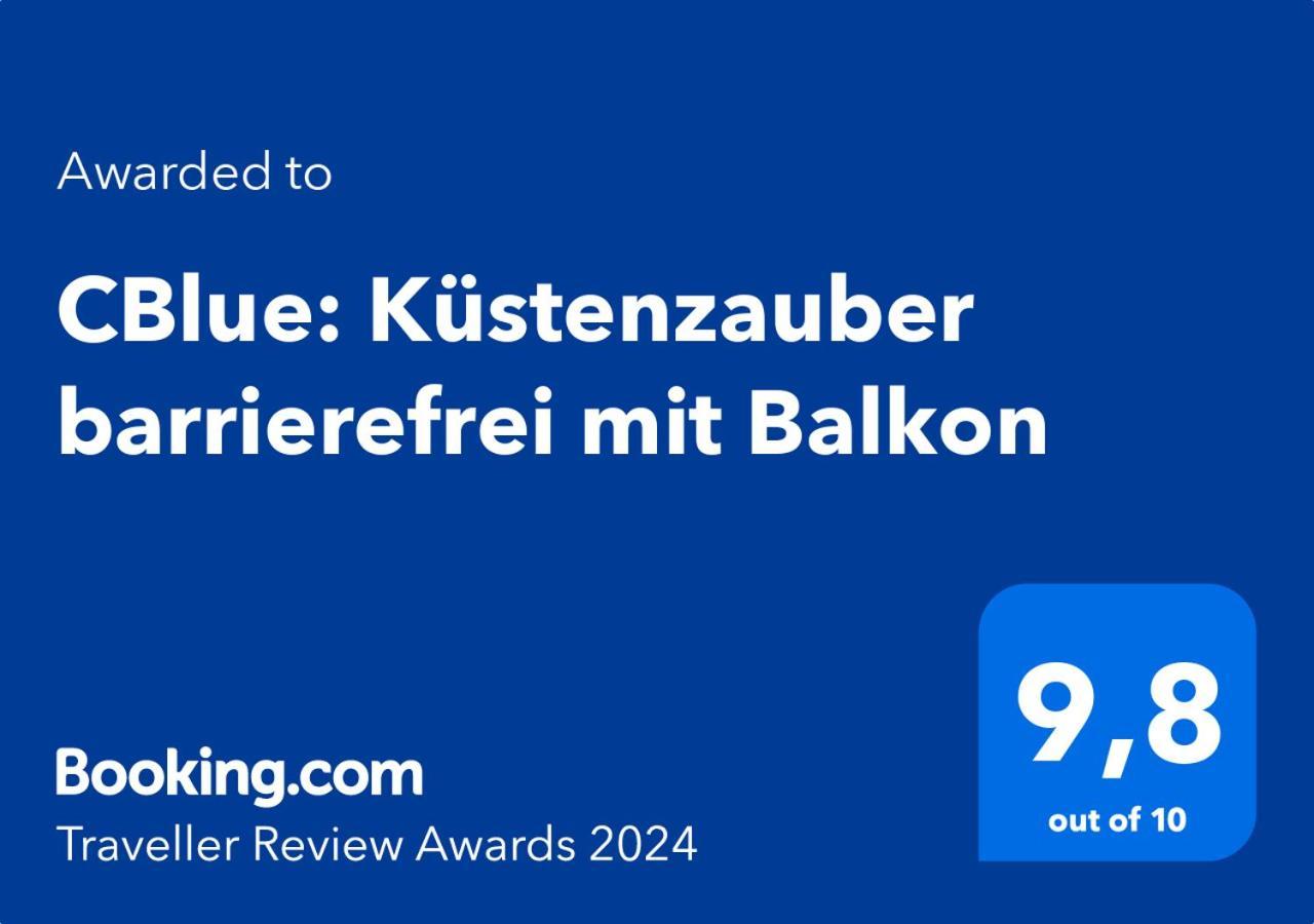 Cblue: Kuestenzauber Barrierefrei Mit Balkon Heiligenhafen Exteriör bild